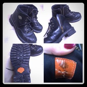 Leather Harley Davidson Boots